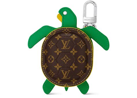 lv turtle handbag charm.